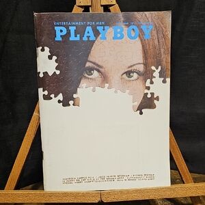 Vintage Playboy Magazine September 1971 - Puzzle Cover